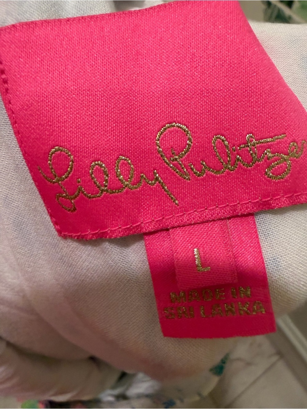 Lilly Pulitzer Resort White Maryellen Coconut Row Off The Shoulder mini Dress L - Picture 9 of 9